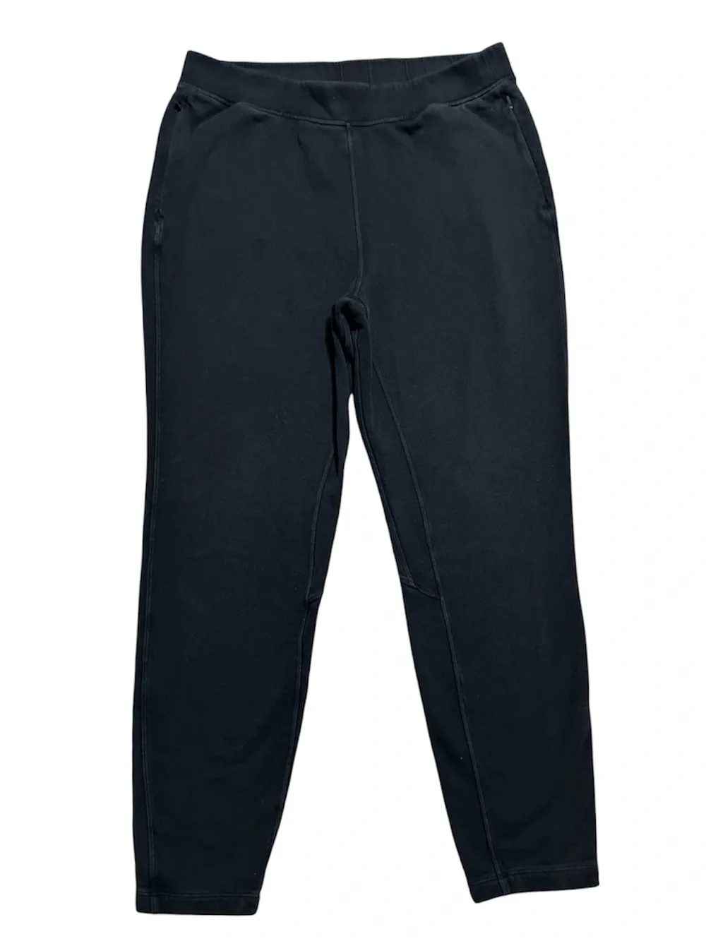 LULULEMON free to roam black joggers size 12